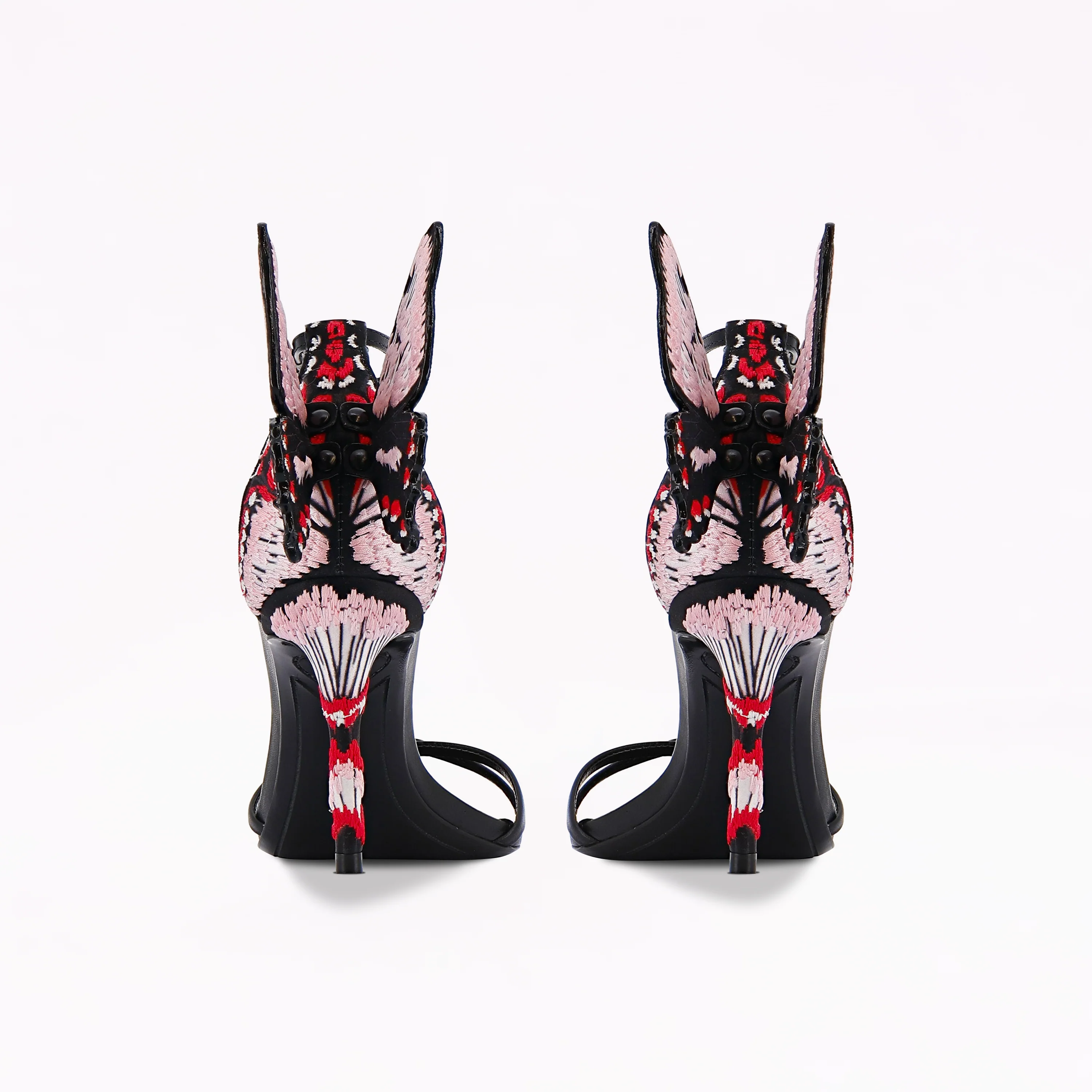 Chiara Embroidery Mid Sandal - Image 3