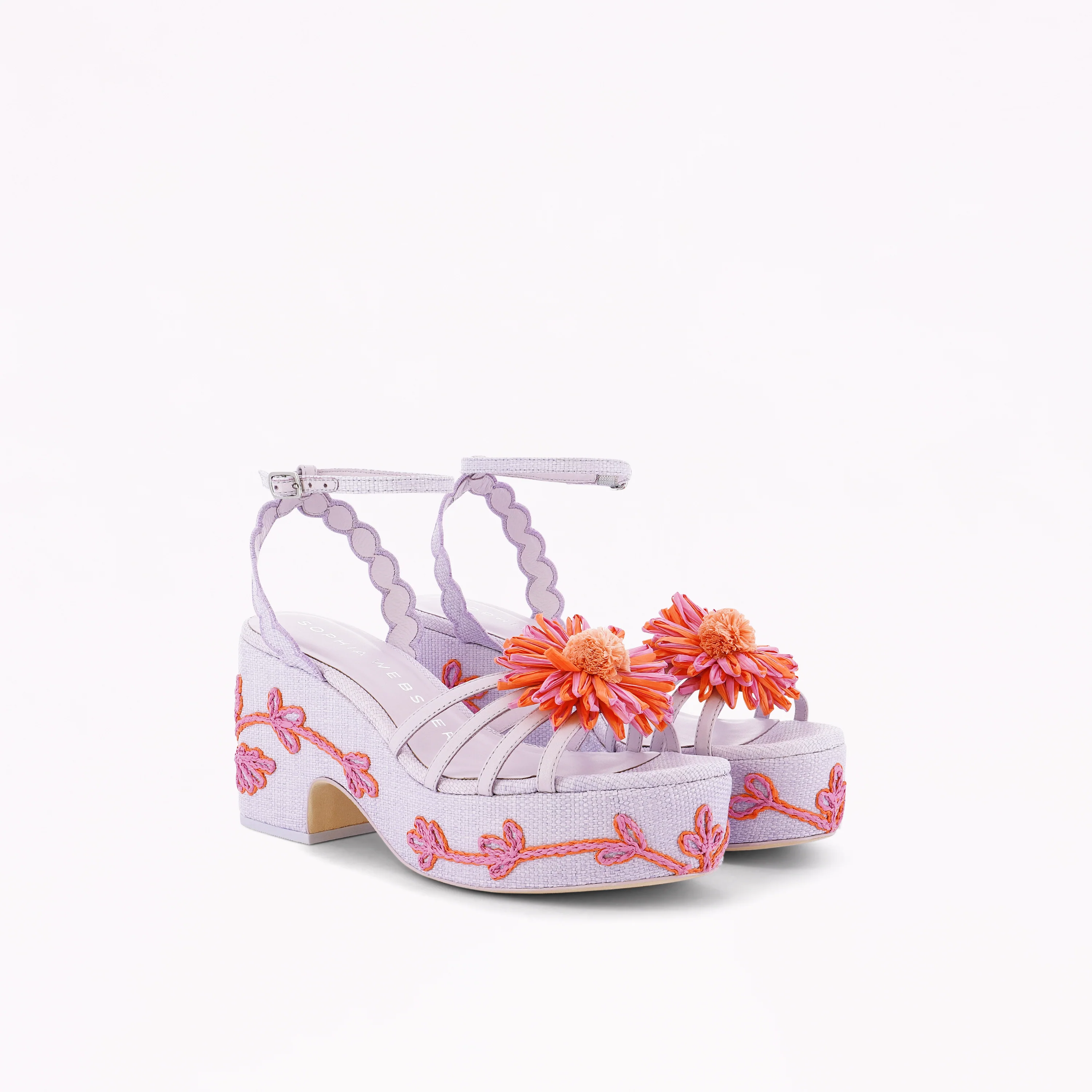 Flower Child Flatform Sandal - Image 2