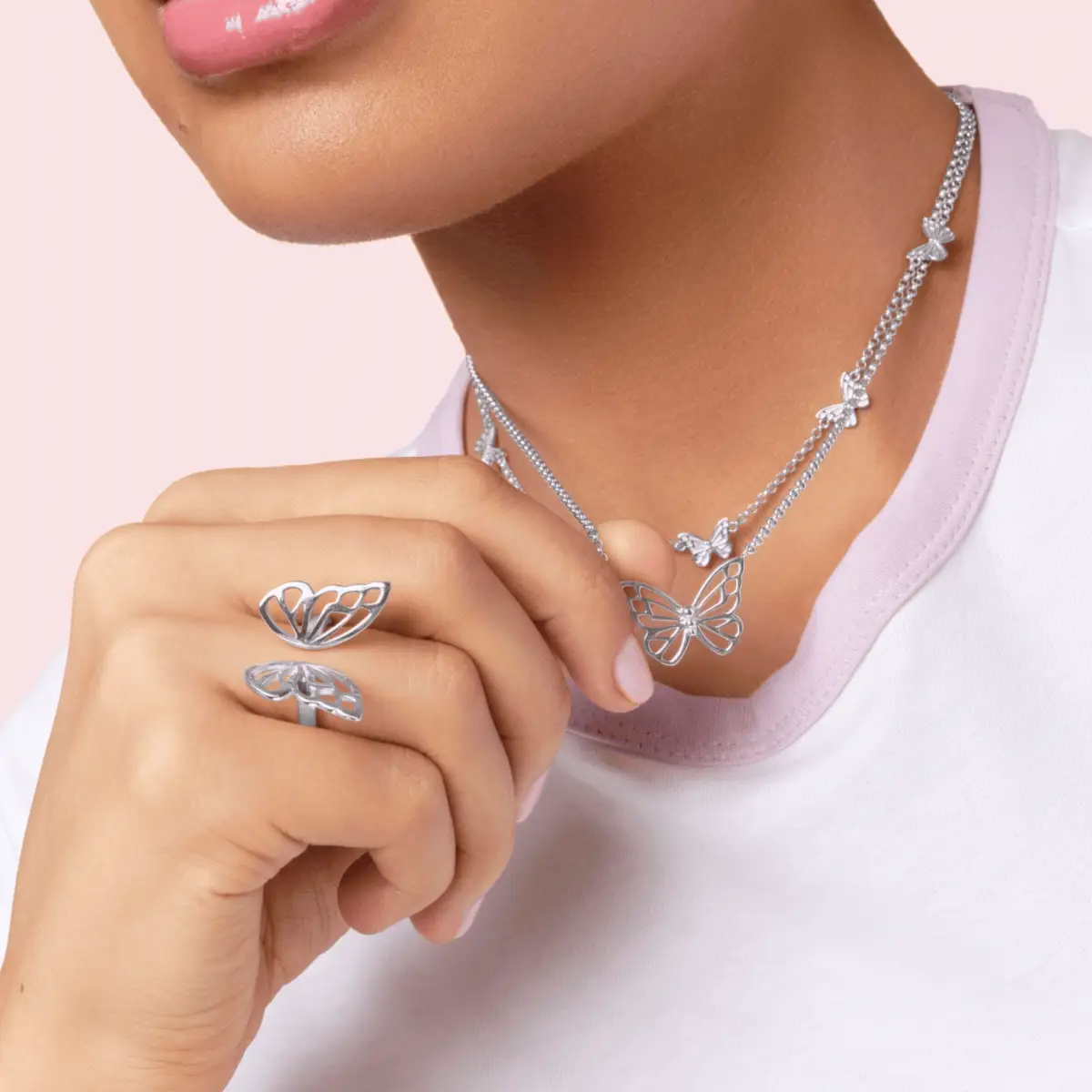 Mariposa Mini Open Ring - Image 3