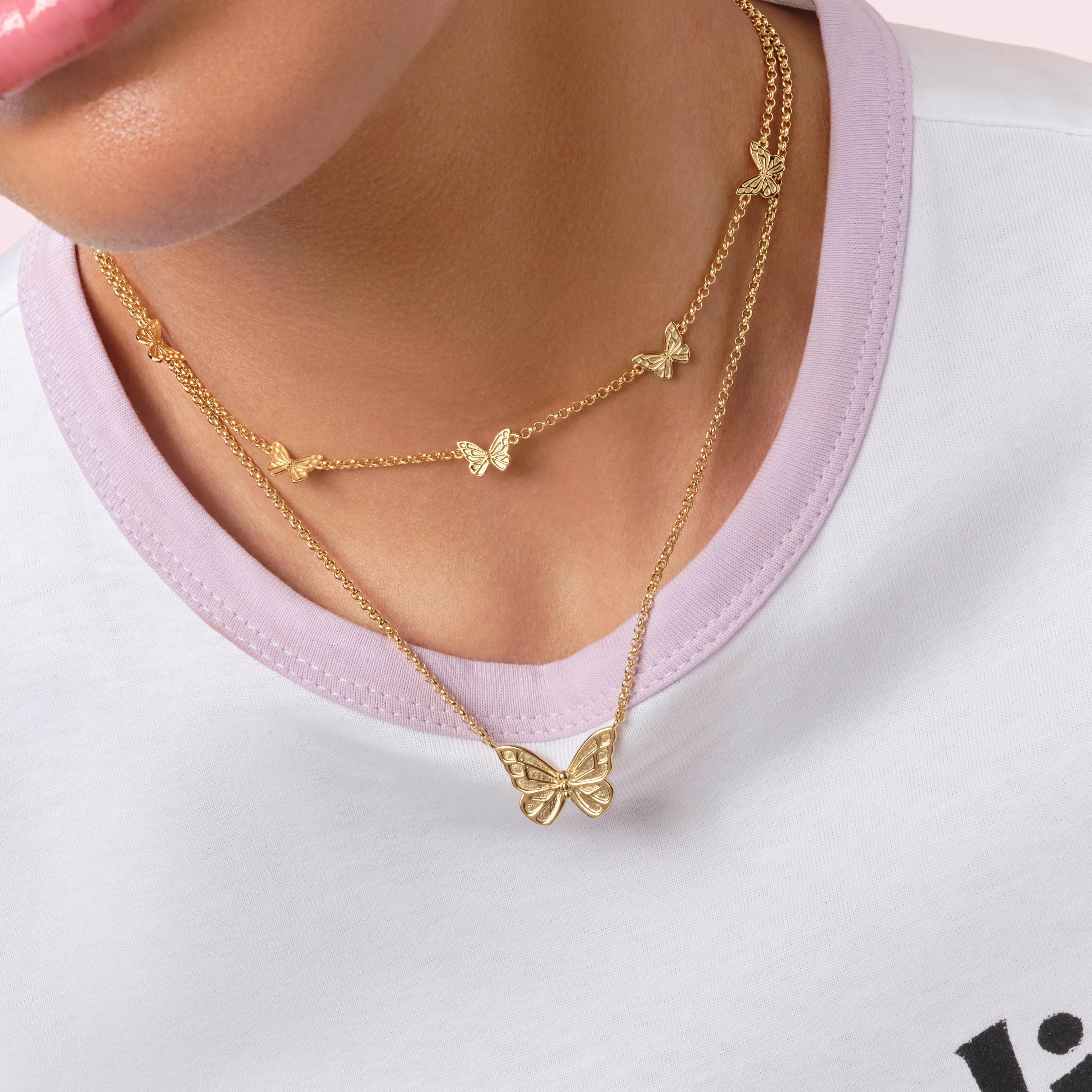 Maripossa Gold Classic Pendant Necklace - Image 3