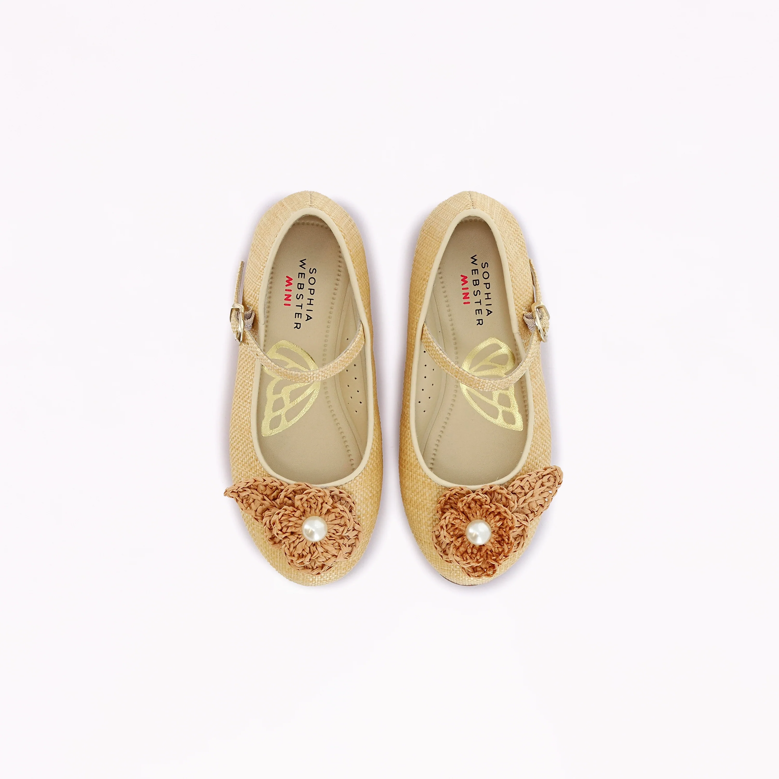 Mini Pearl Flower Closed Toe