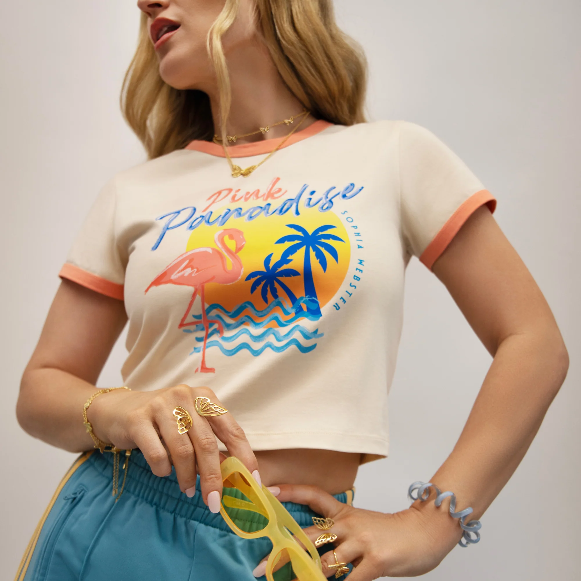 Paradise Sunrise Crop Top - Image 4