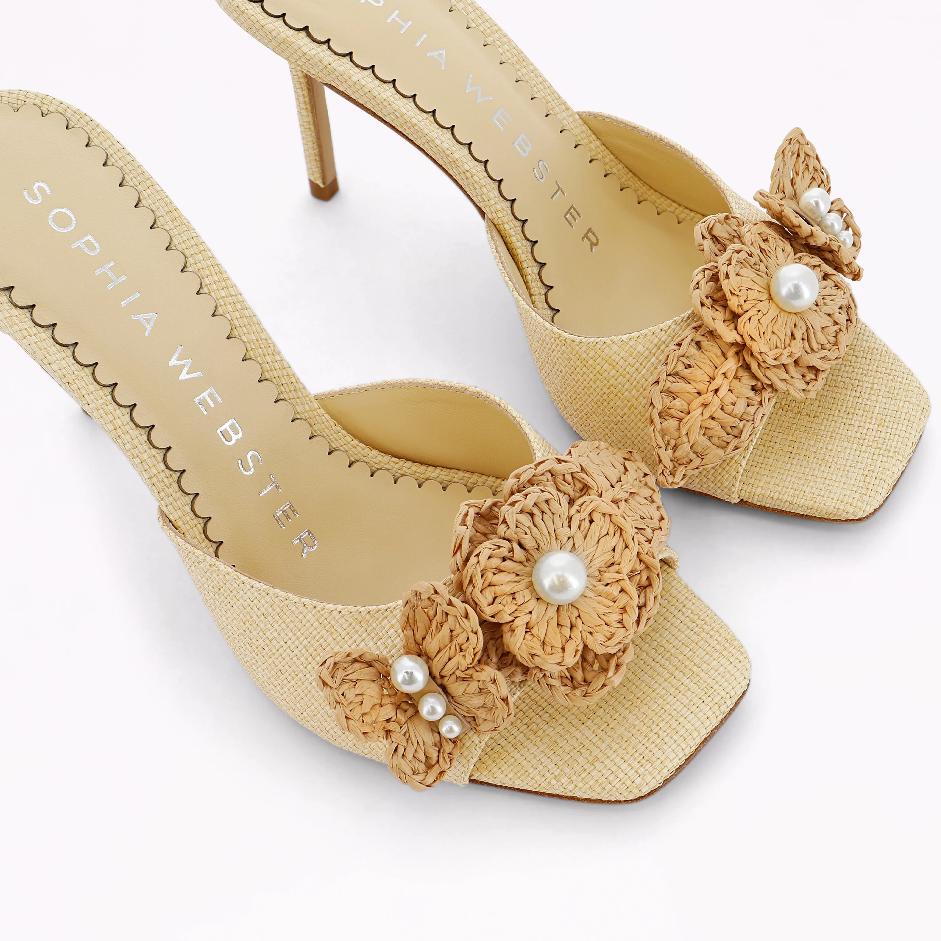Titania Pearl Mid Mule - Image 3